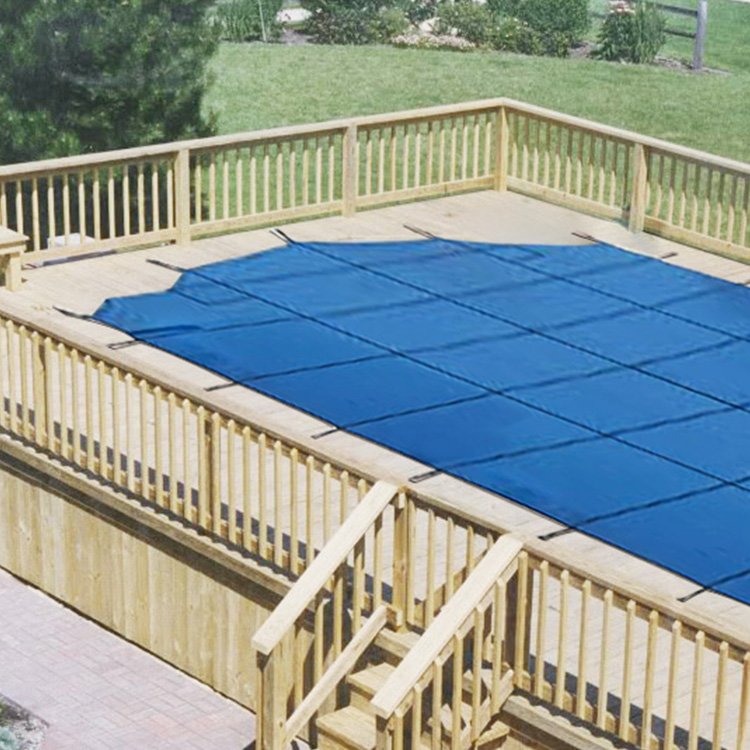 27 Foot Antipollution Landy Above Ground Pool Winter Cover Walk on Pool Covers Safety cover for swimming pool