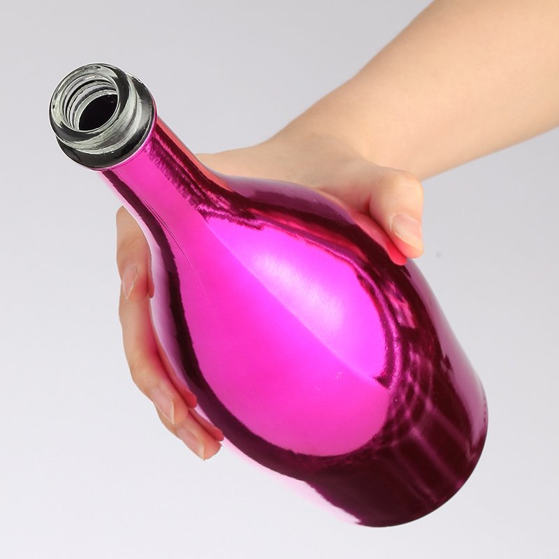 750ml color bottle of champagne Customized clear green mini small empty wine champagne glass bottles wholesale