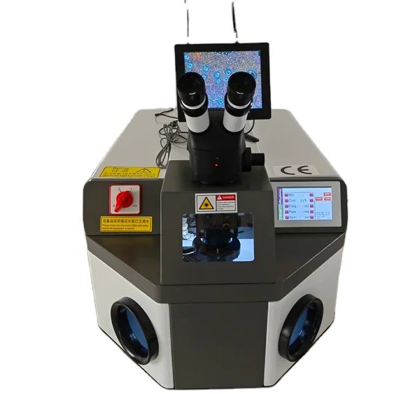 brand Jewelry Laser Welder 200w YAG Gold Silver Platinum Jewelry Laser Spot Welding Soldering Repairing Machine