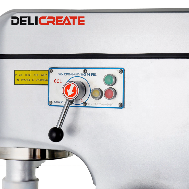 60L Commercial Baking Bread Dough Mixer Heavy Duty Bakery Bread Flour Mixing Machine Good Price for Sale