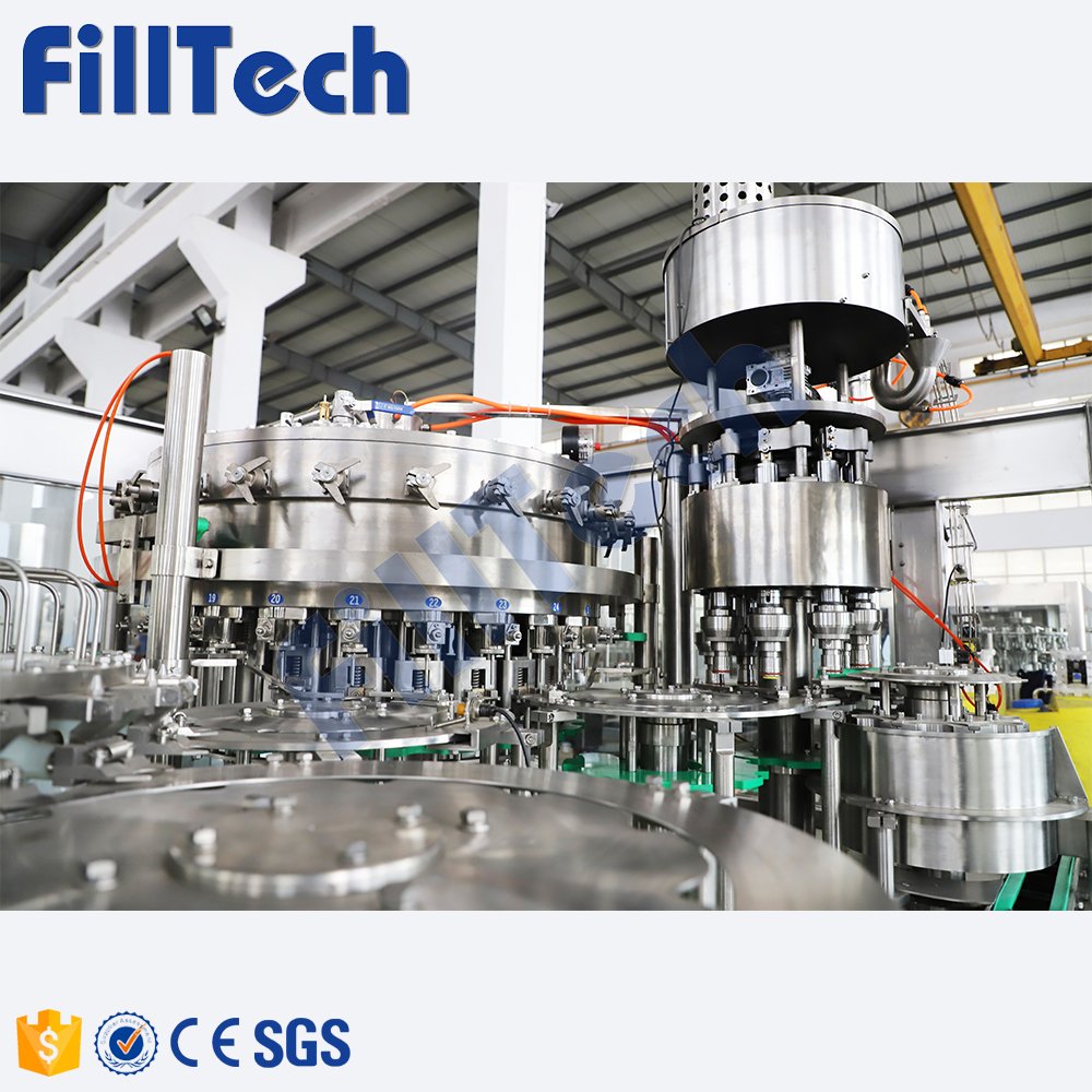 High Safety Level High Productivity Small Business Carbonated Cola Mixer And Bottling Machine