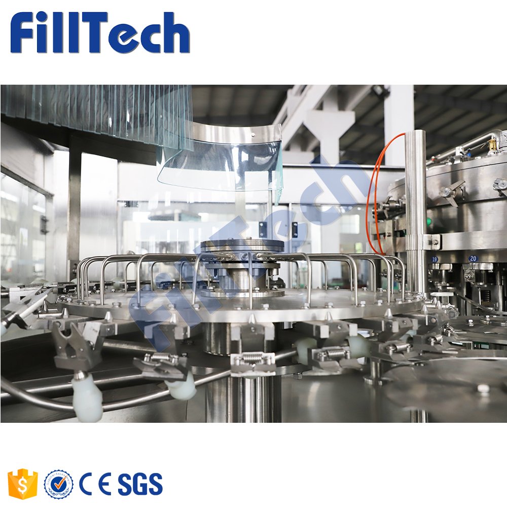 High Safety Level High Productivity Small Business Carbonated Cola Mixer And Bottling Machine