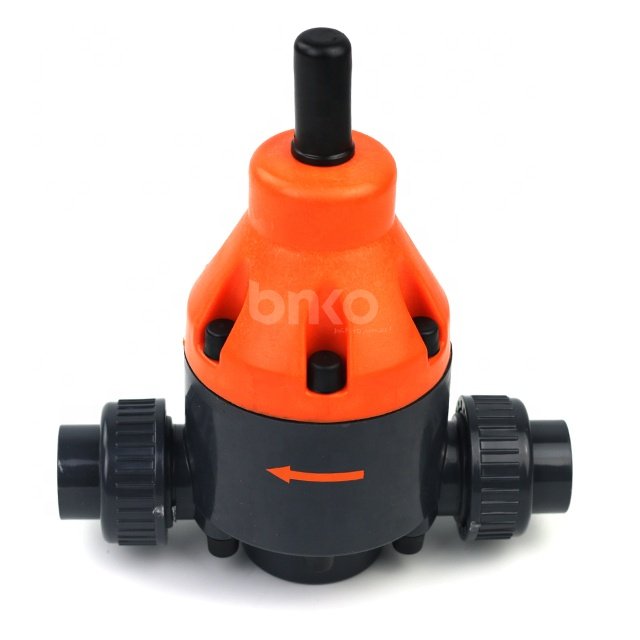 DN25 safety pressure valve fol high pressure vacuum relief for chemical with PVC
