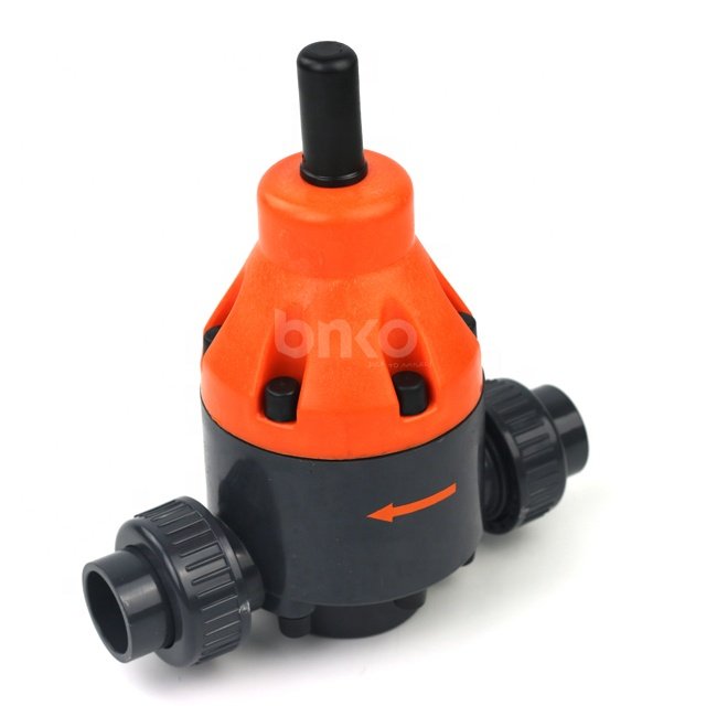 DN25 safety pressure valve fol high pressure vacuum relief for chemical with PVC