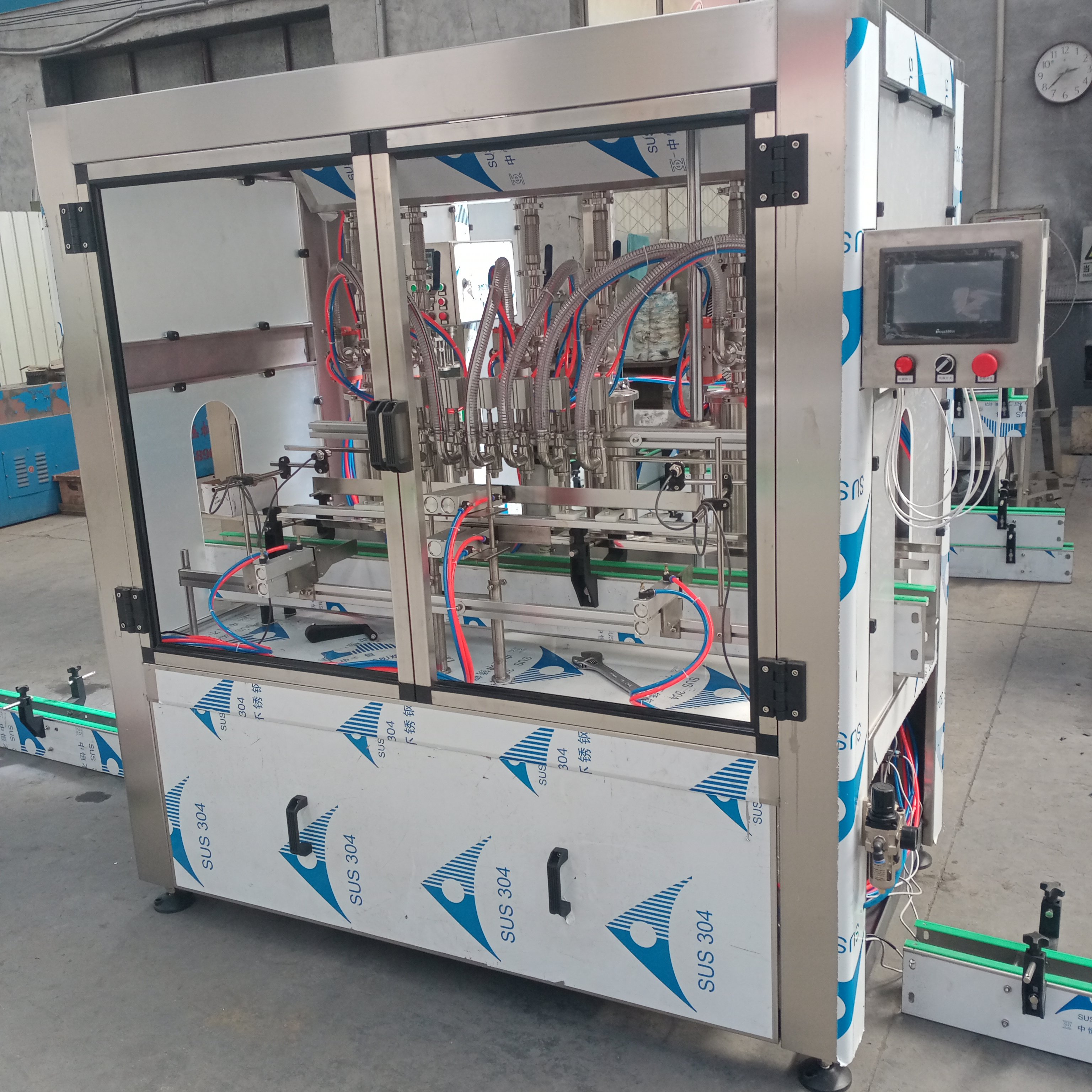 Laundry Detergent Production Equipment Fully Automatic Liquid Filling Machine
