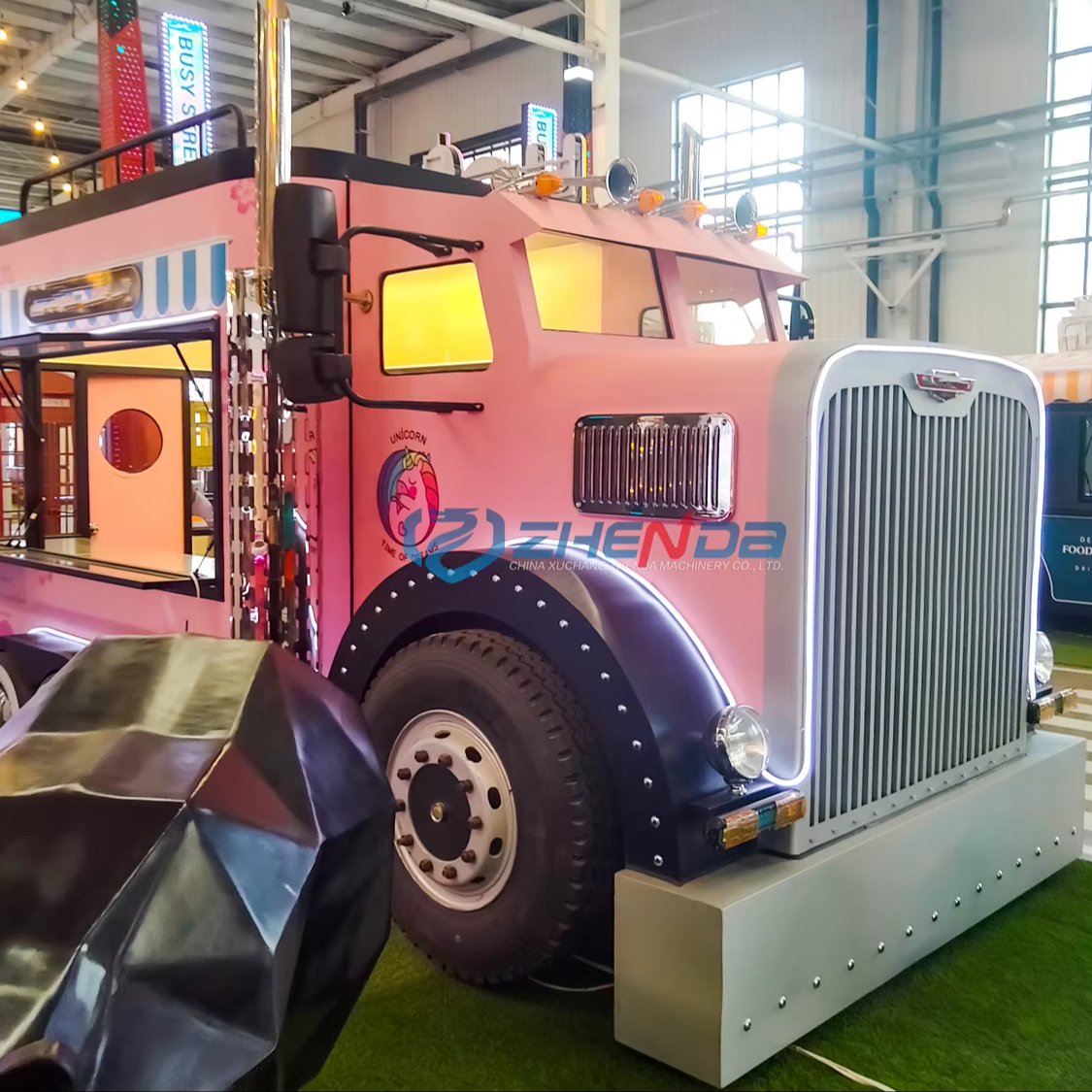 Mobile Food Cart Stainless Steel Ice Cream Carts Concession Trailer Towable Food Truck for Sale