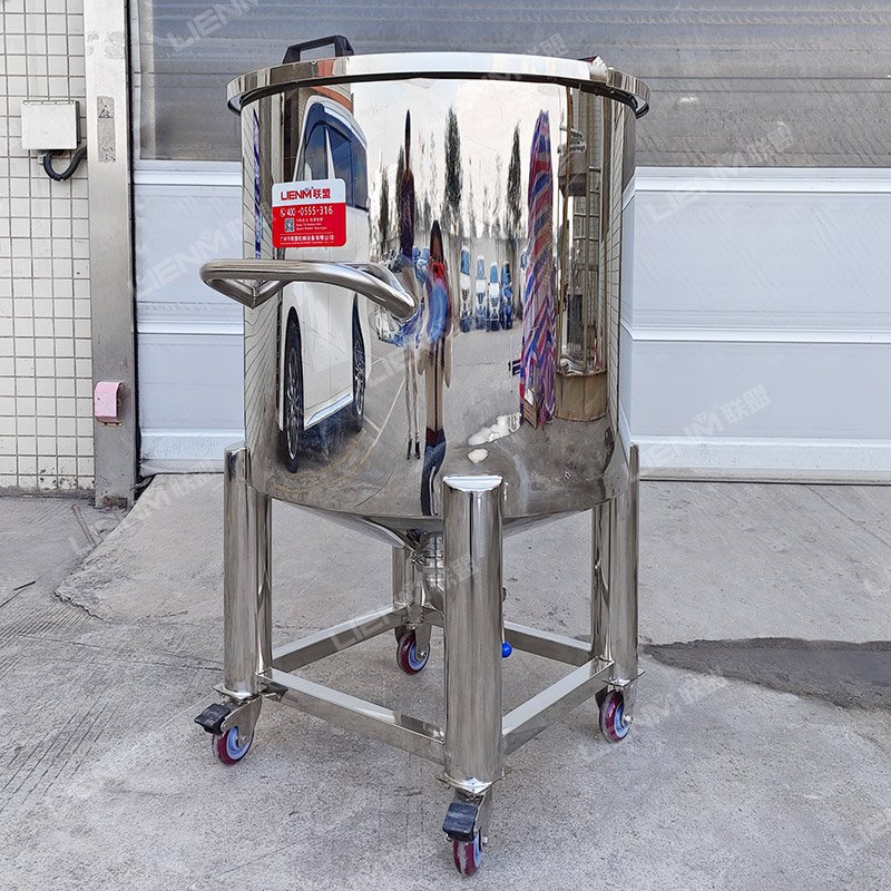 High Quality Liquid Mixers 250l Jacketed Stainless Still Mixing Tank With Agitator Liquid Mixing Machine
