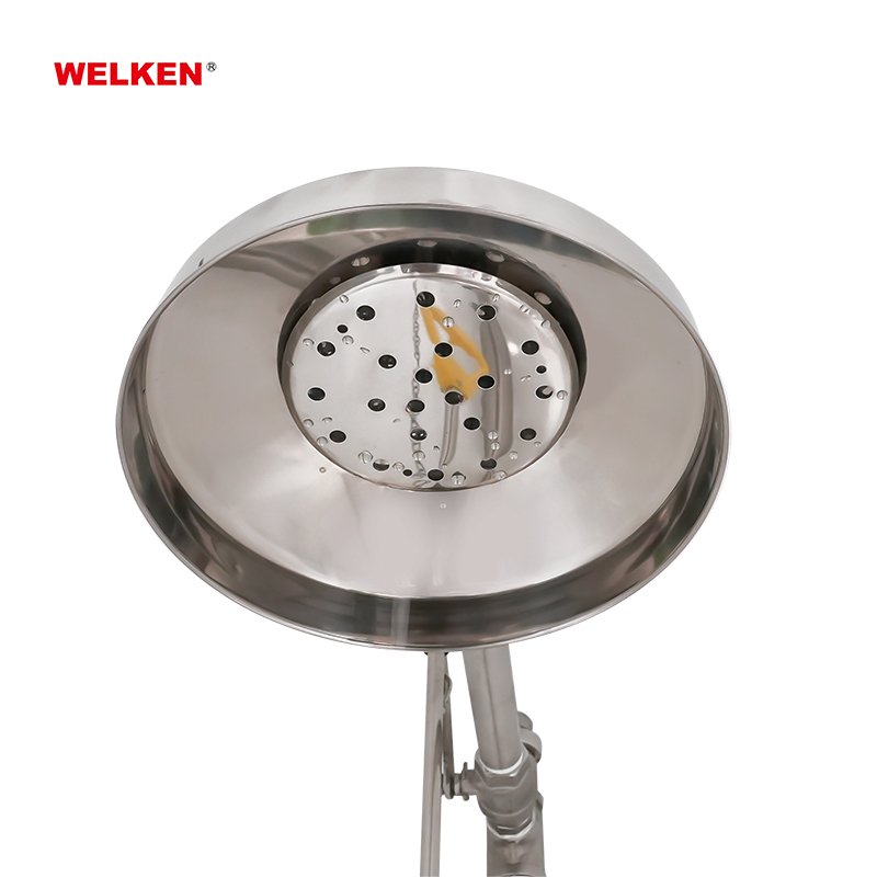 GRP Tank Safety Shower Cabinet Type ANSI Emergency Shower Eye Wash Professional Manufacturer