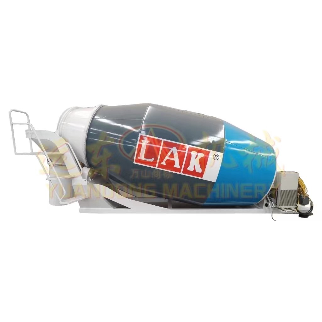 Customized Mobile Concrete Mixer Stirring Drum Diesel Gasoline Engine Cement Truck Mixer For Sale