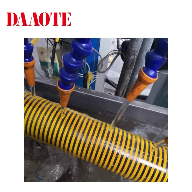 Soft and Hard Reinforced PVC Spiral Suction Hose Making Machine Sample Customization