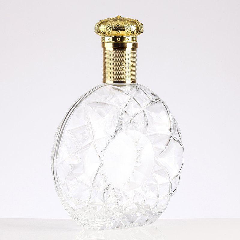 XO Liquor Bottles 500ml 700ml 750ml Custom Glass Bottles for Alcoholic Beverages of Empty Whisky Foreign Wine Bottle
