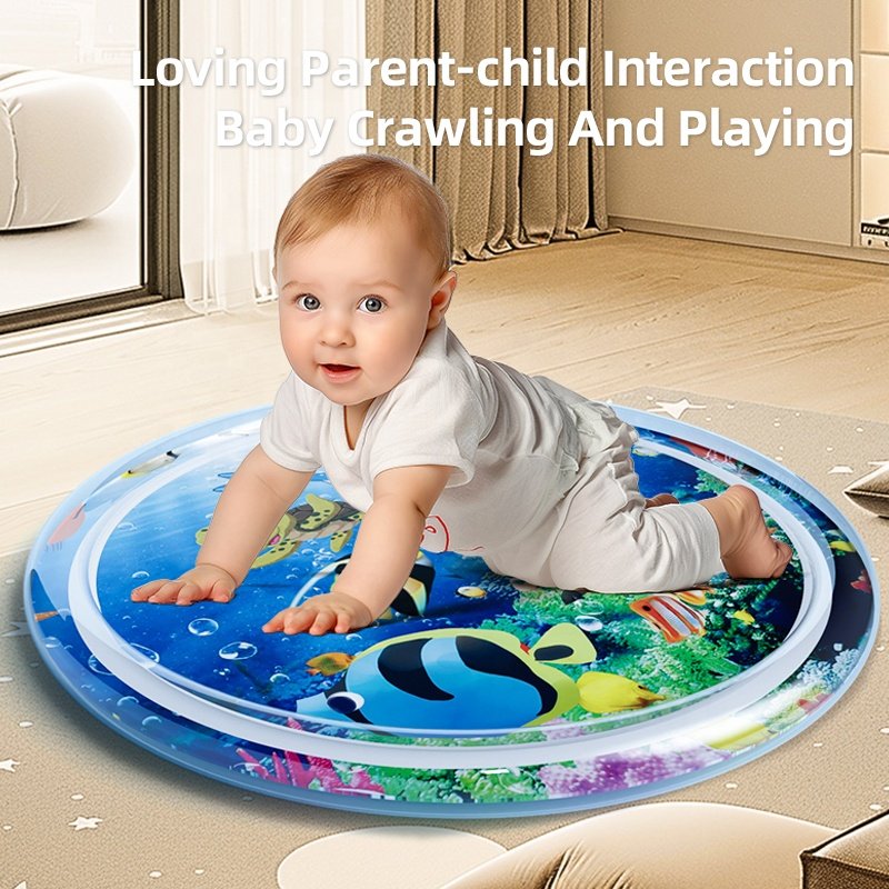 Baby Toys Learn To Climb Inflatable Water Pad Pat The Mat Water Injection Pad Child Home Cushion Infant Crawling Guide Training