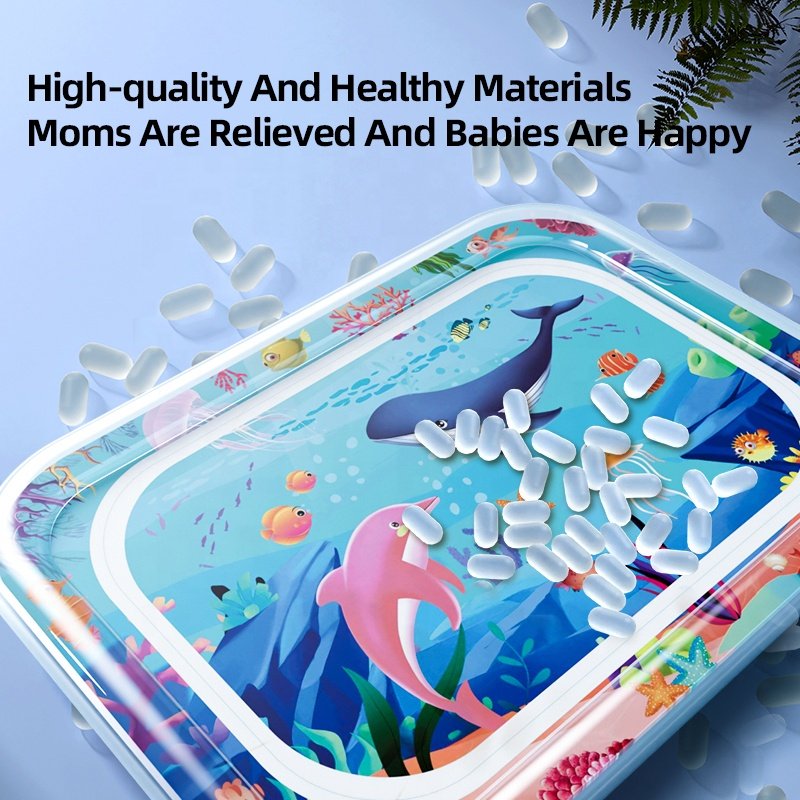 Baby Toys Learn To Climb Inflatable Water Pad Pat The Mat Water Injection Pad Child Home Cushion Infant Crawling Guide Training