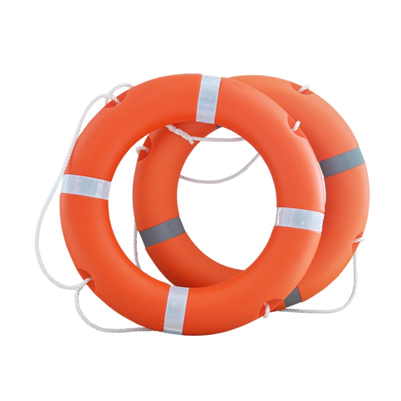 Easy To Carry Water Safety Products Float Plastic Ring Life Buoy Rescue For Boat or Swimming