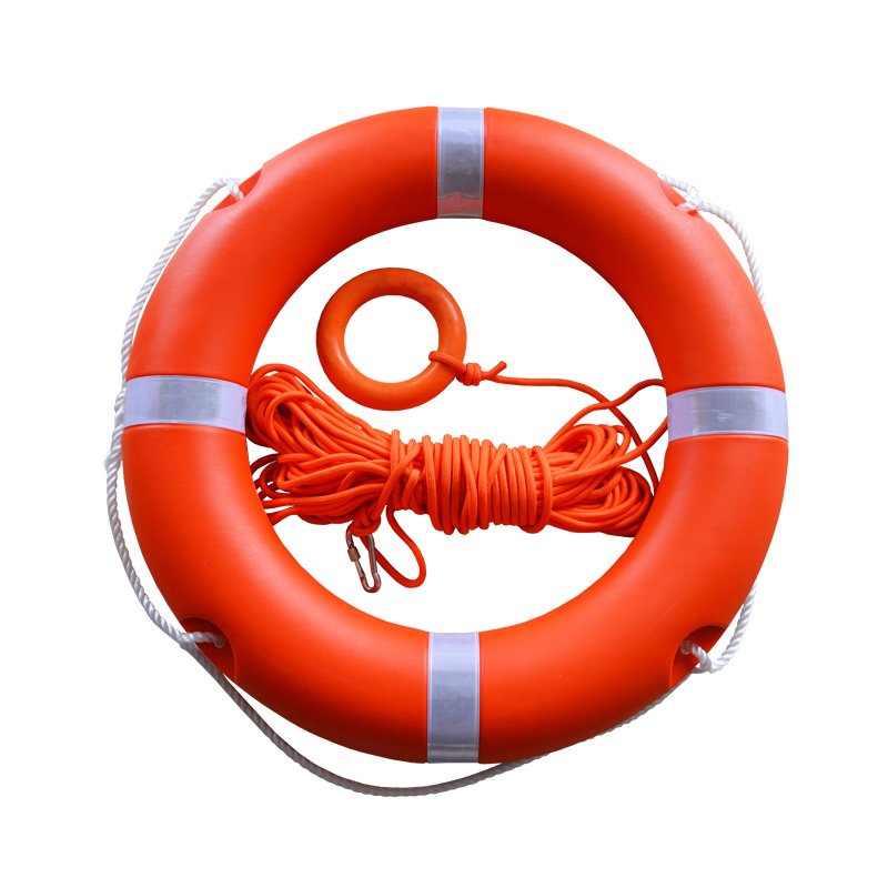 Easy To Carry Water Safety Products Float Plastic Ring Life Buoy Rescue For Boat or Swimming
