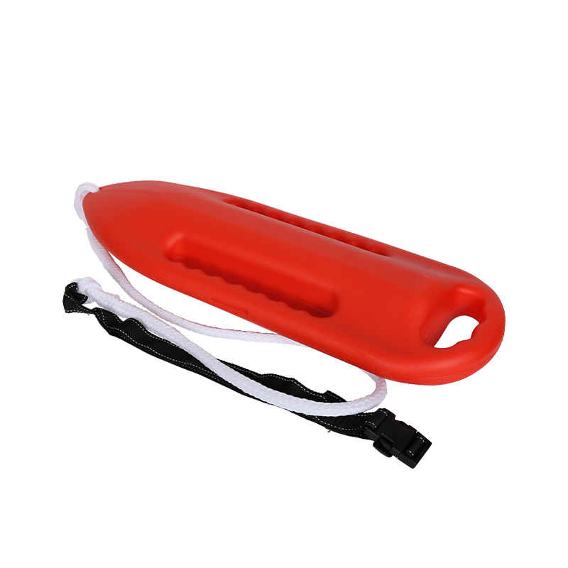 Professional water lifesaving float Adult Life Guard Rescue Tube Durable Safety Rescue Buoy with Life Straps