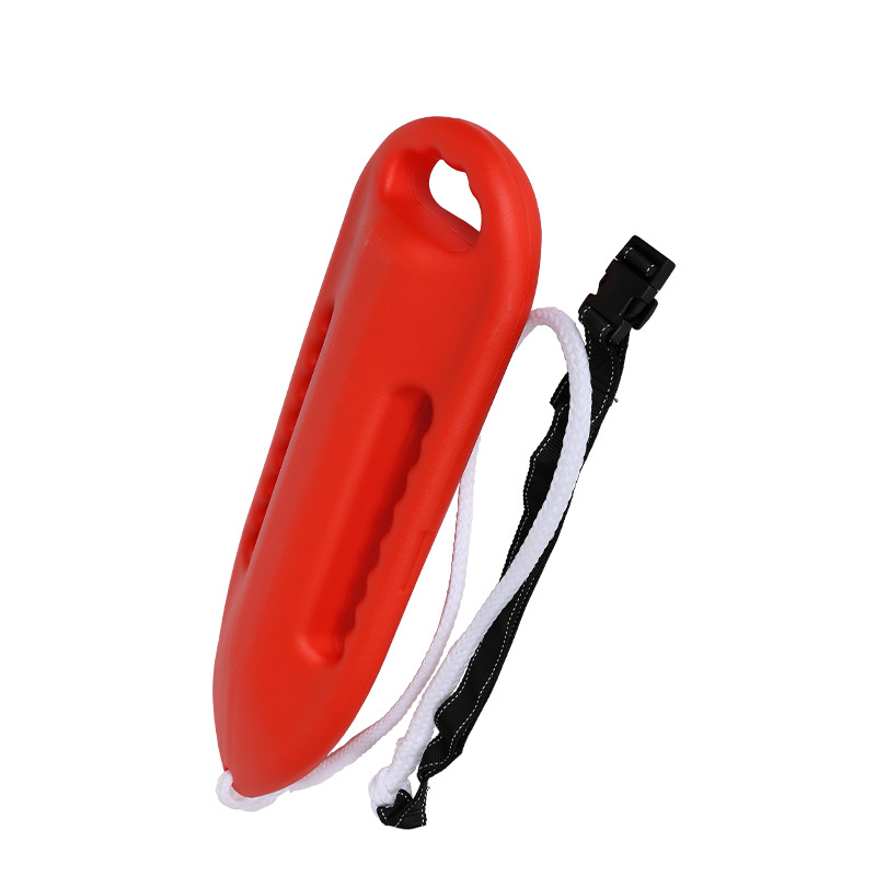 Professional water lifesaving float Adult Life Guard Rescue Tube Durable Safety Rescue Buoy with Life Straps