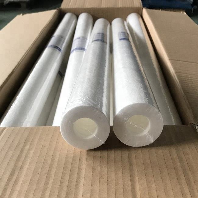 String Wound Winding Filter Cartridge Farm Water Filtration Solution Industrial Water Filtration Component