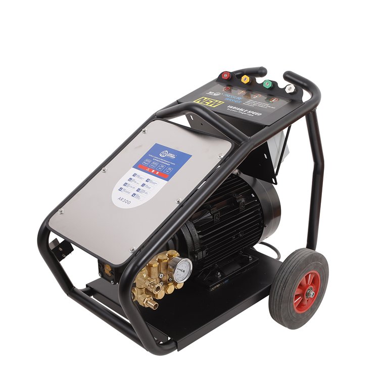 300bar 350bar 500bar electric hand push type high pressure washer floor clean machine
