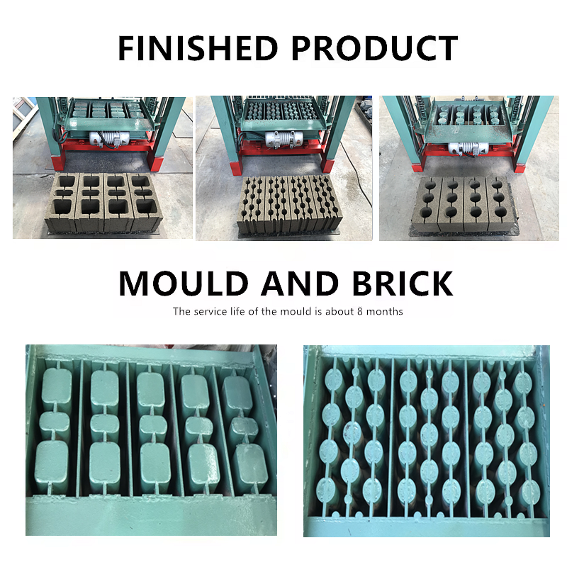 QTJ4-35C automatic cement brick making machine paver block moulding machinery price