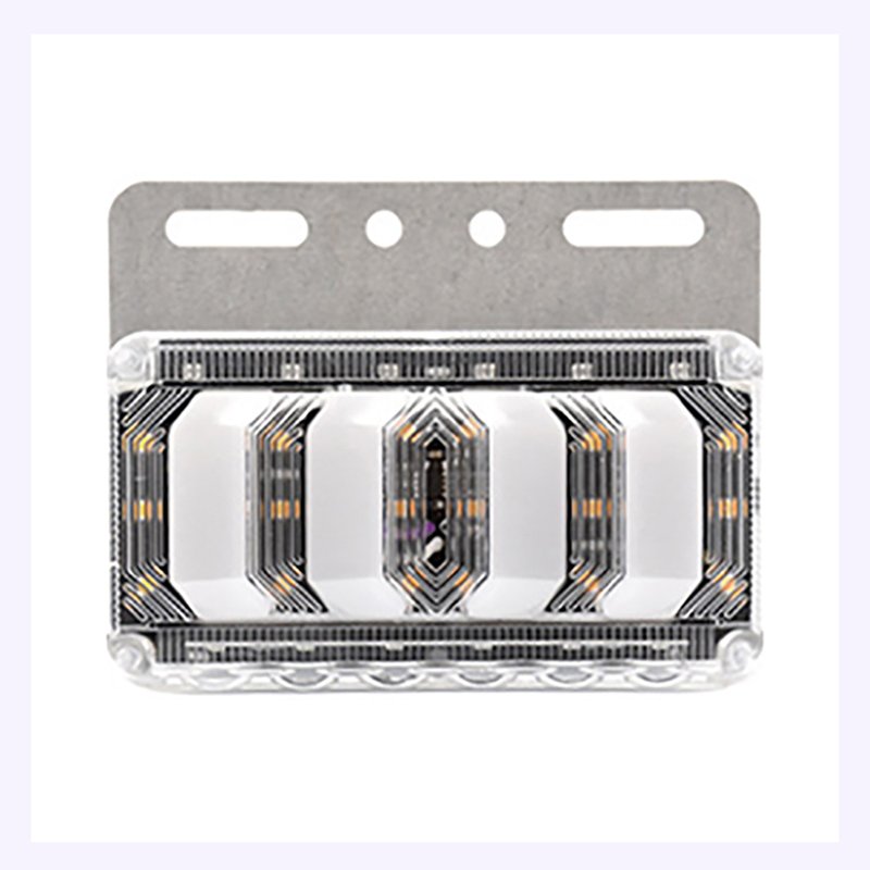 24VLED truck side light running water stroboscopic semi-trailer waist light turn signal safety signal warning light