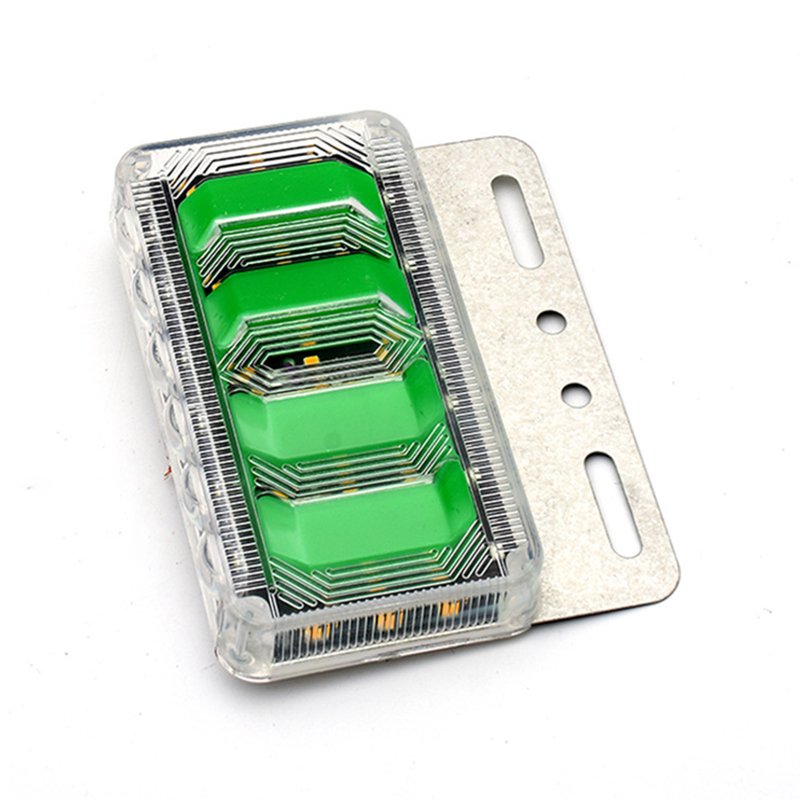 24VLED truck side light running water stroboscopic semi-trailer waist light turn signal safety signal warning light
