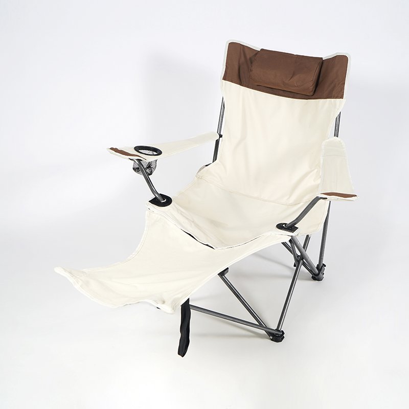 Hitree New Design Lightweight Stable Folding Chairs with footrest camping chair