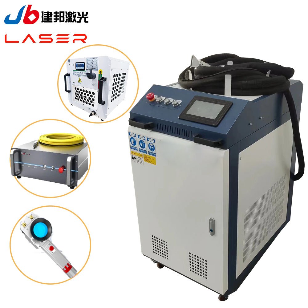 Laser rust remover Portable handheld laser cleaning machine Metal water-cooled laser cleaning machine