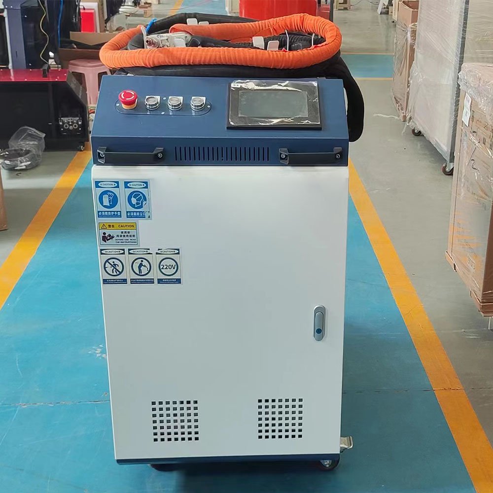 Laser rust remover Portable handheld laser cleaning machine Metal water-cooled laser cleaning machine