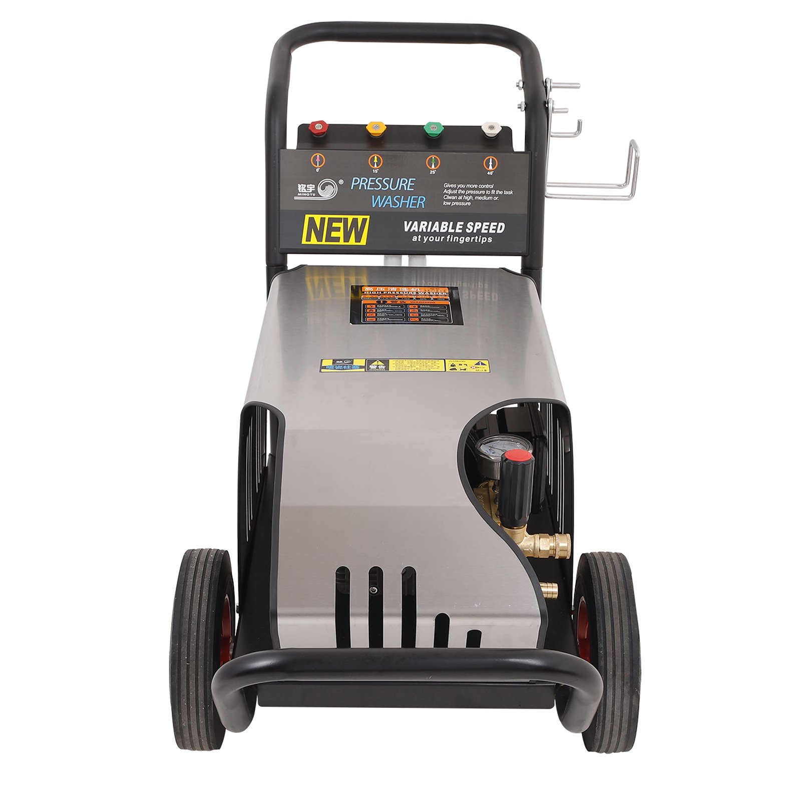 5.5KW 7.5hp 2900psi 200bar electric hand push type high pressure washer floor clean machine