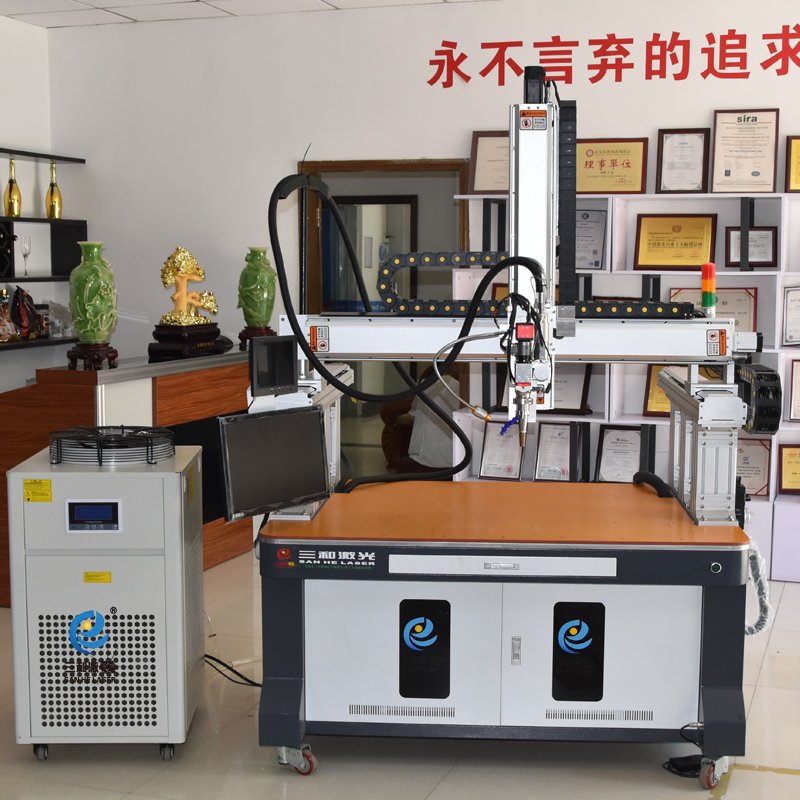 battery Fiber Laser Welding Machine for Cylindrical cell soft Battery Pack Busbar laser weld for aluminum copper nickel