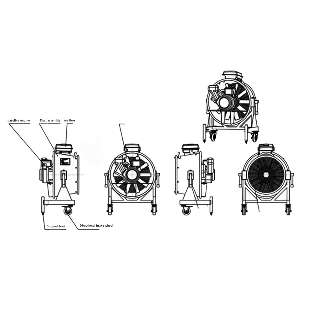 Emergency Rescue Inflatable Jumping Air Cushion with Inflatable Fan Water Safety Product