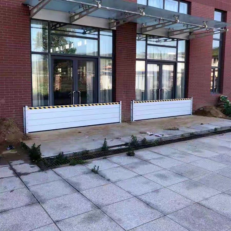 Aluminum alloy flood prevention and water baffle board district shops subway entrance underground garage water baffle board
