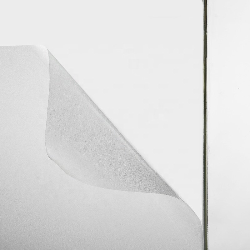Self adhesive privacy safety building film static cling window film frosted privacy glass office & bathroom