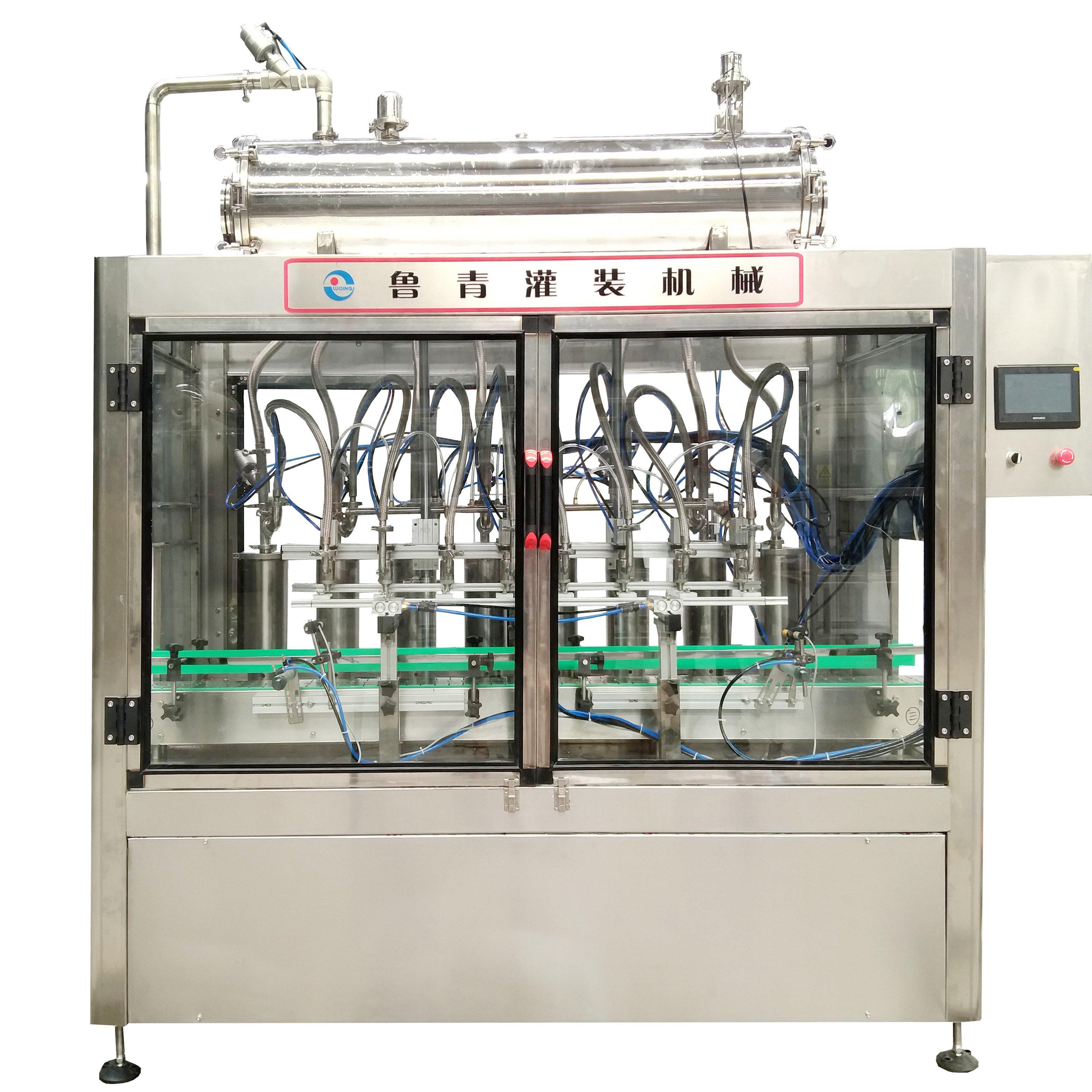 Servo Sauce Ghee Piston Honey Oil Paste Automatic Quantitative Peanut Butter Perfume Glass Bottles Filling Machines