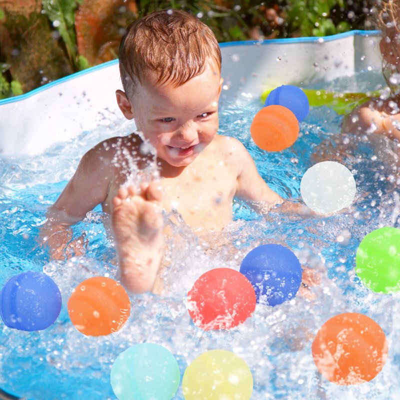 Factory Reusable Summer Pool Silicon Kid Toy Easy Self Closed Fast Quick Filling Silicone Water Bomb Balloons