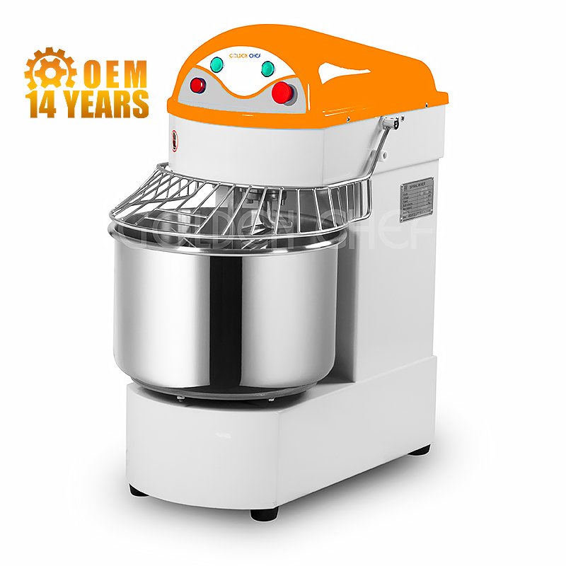 20L 8KG Professional Dough Egg Blender With Safety Switch High Efficient Motor Cake Pastry Mixer Stand Food Mixer Spiral Mixer