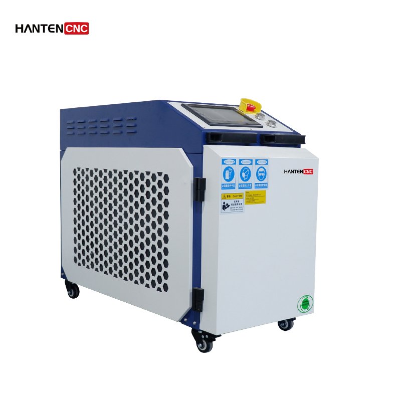 Metal laser rust removal oxidation coating 1000W laser cleaning machine 2000w laser with rust gun