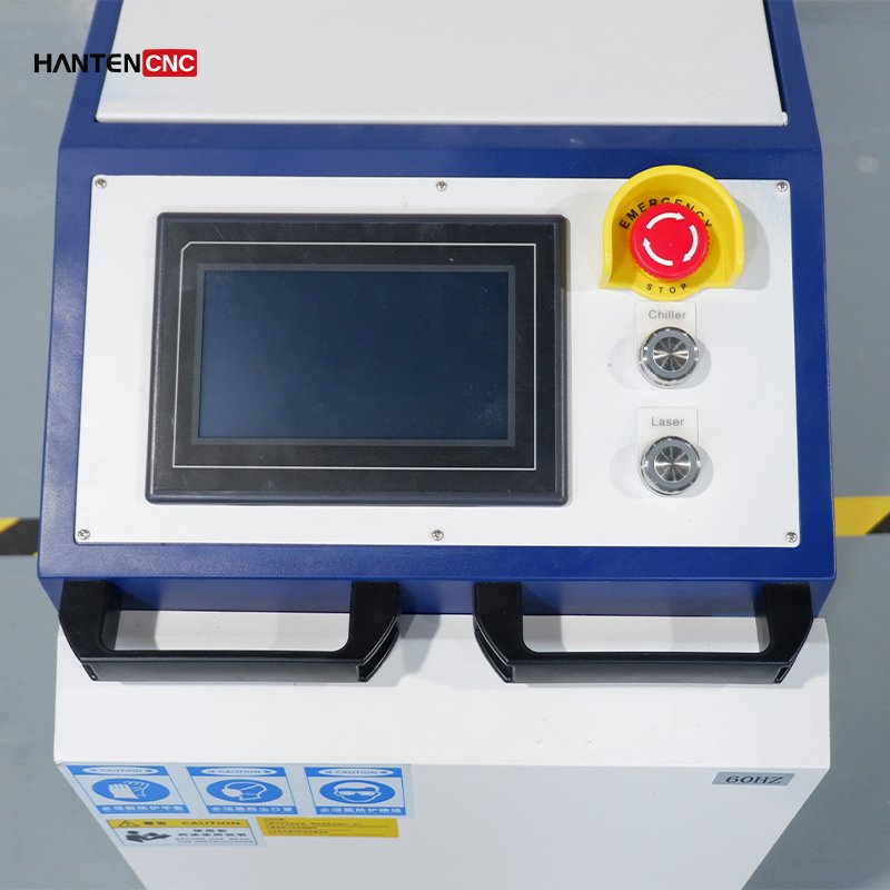 Metal laser rust removal oxidation coating 1000W laser cleaning machine 2000w laser with rust gun