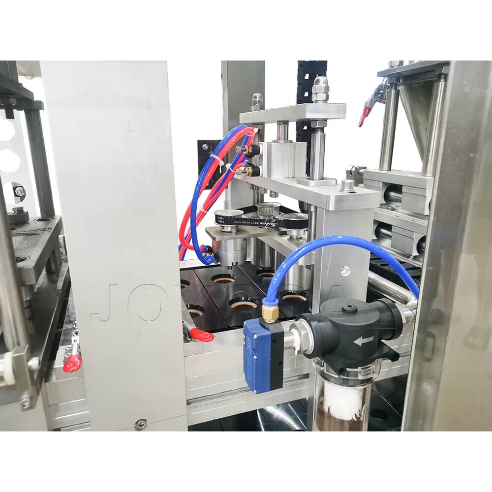 Nepresso Automatic coffee capsule pod production machine filler and sealer