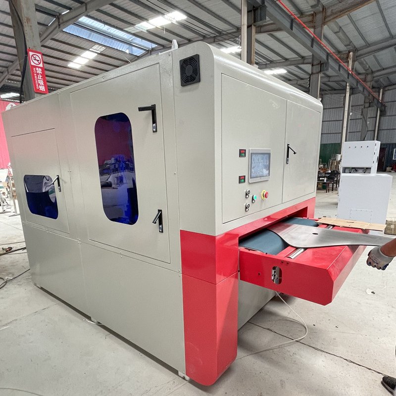Flat Plate Water Grinding Polishing Machine Anti-Rust Brushed Machine tube deburring machine