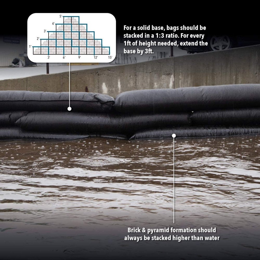 Universal Water Bags Home Flood Barrier For Door