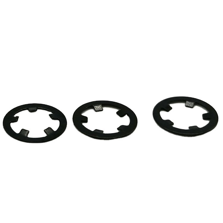 Safety wire nut wireless embedded disc spring metal ring lock thick washer round cog trip piece