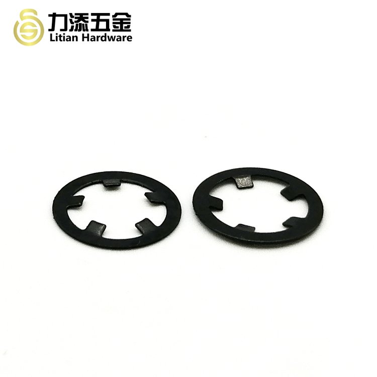 Safety wire nut wireless embedded disc spring metal ring lock thick washer round cog trip piece