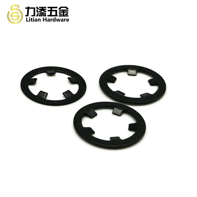 Safety wire nut wireless embedded disc spring metal ring lock thick washer round cog trip piece