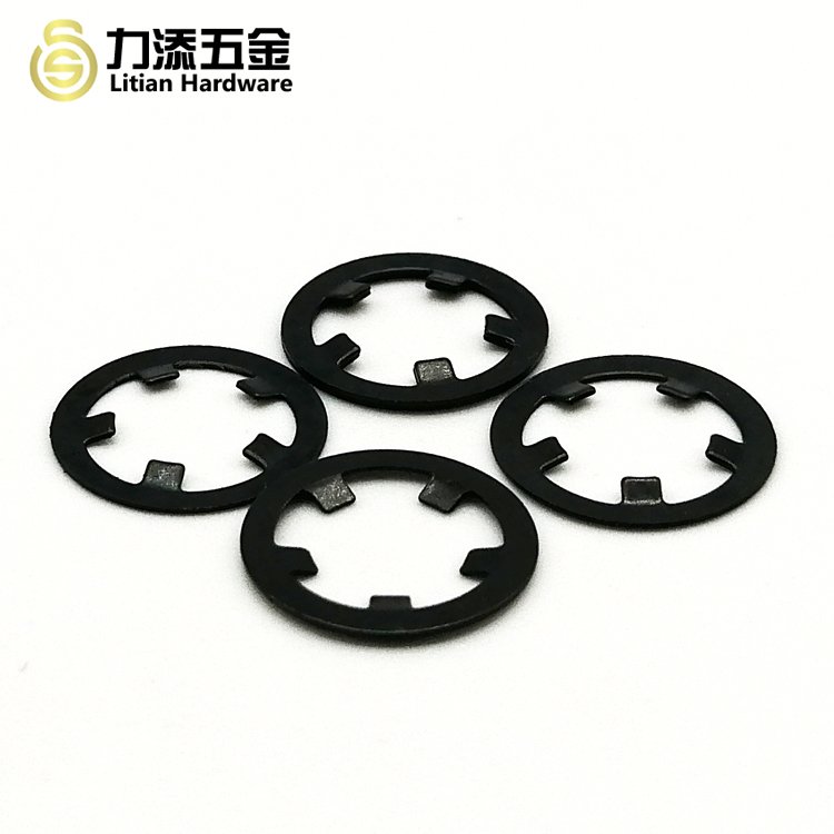 Safety wire nut wireless embedded disc spring metal ring lock thick washer round cog trip piece