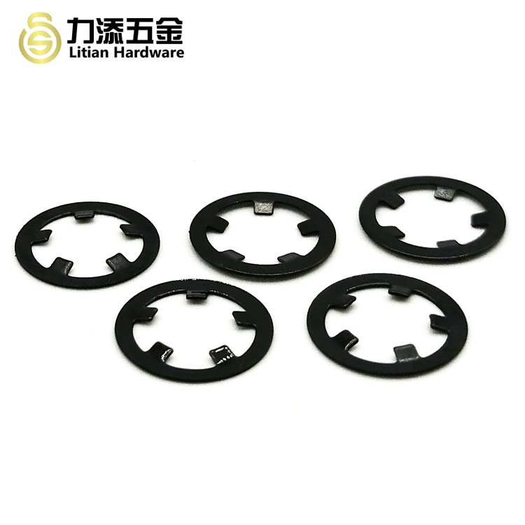 Safety wire nut wireless embedded disc spring metal ring lock thick washer round cog trip piece
