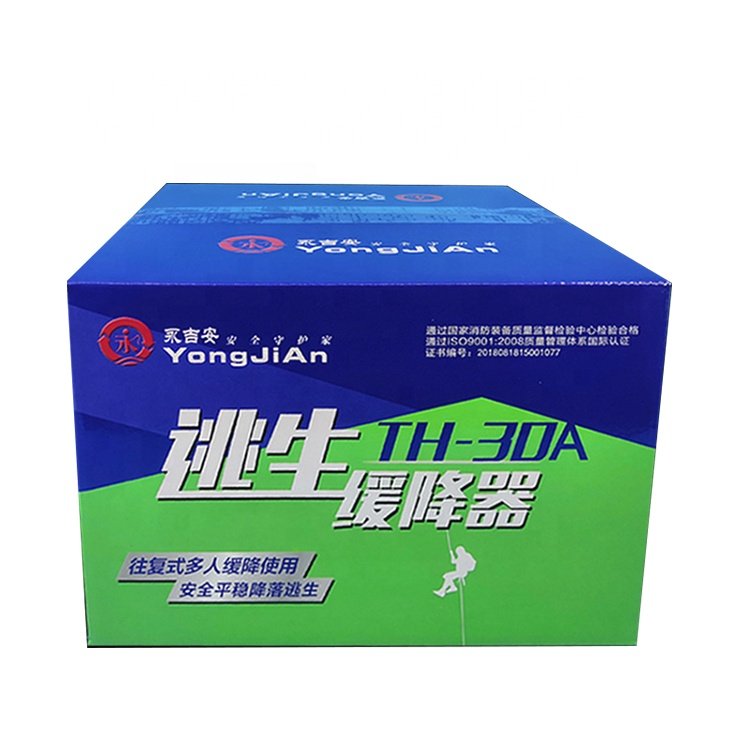 Reciprocating Escape Descent Rope High-altitude Rescue safety Rope Life-saving Device Equipment