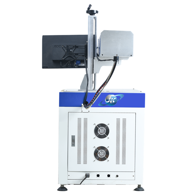 Wholesales price supply CO2 galvanometer laser engraving machine production line date durable laser coding marking machine