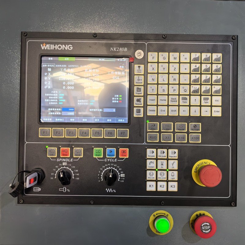 Heavy Duty ATC Disc Tool Changer Mould Milling Machine 6060 Professional Cnc Metal Mould Machine for Copper Aluminum